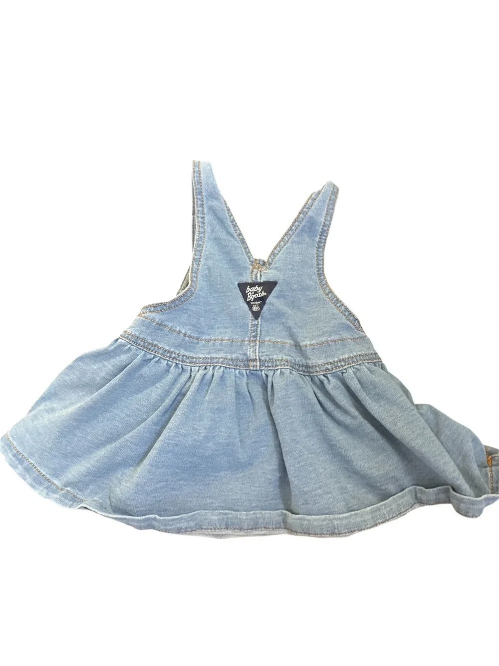 OshKosh B'gosh Light Blue Denim Pinafore Dress